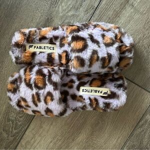 Slip On Furry Slippers